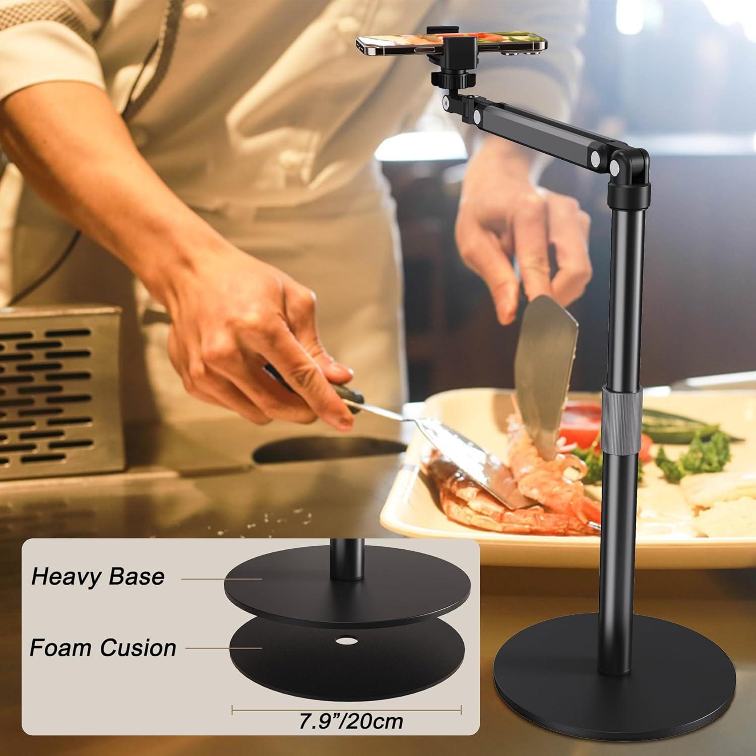 Soporte para Teléfono de Grabación Purthet con Brazo Extensible 71 cm