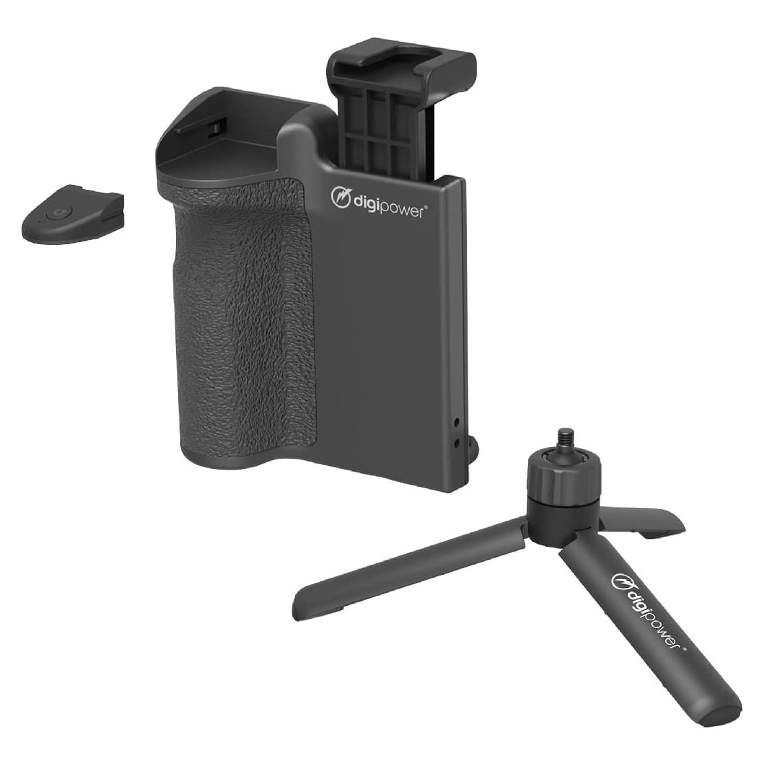 Estabilizador Pocket Grip DigiPower con Control Remoto y Trípode
