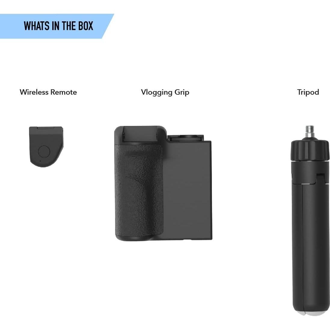 Estabilizador Pocket Grip DigiPower con Control Remoto y Trípode