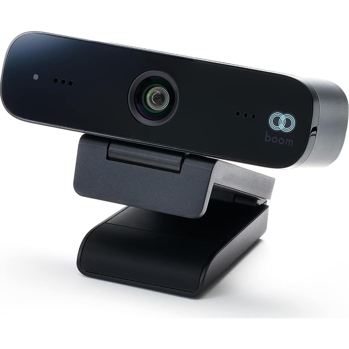 Cámara Web Boom MINI 1080P Full HD con Micrófonos y Lente 4K