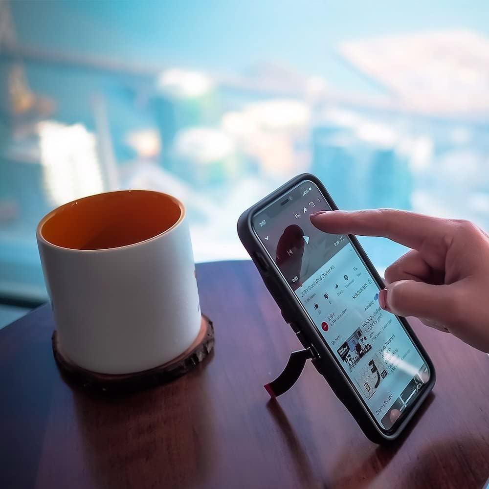 Funda JOBY Standpoint para iPhone 11 - Tripié Aluminio, Carga Inalámbrica