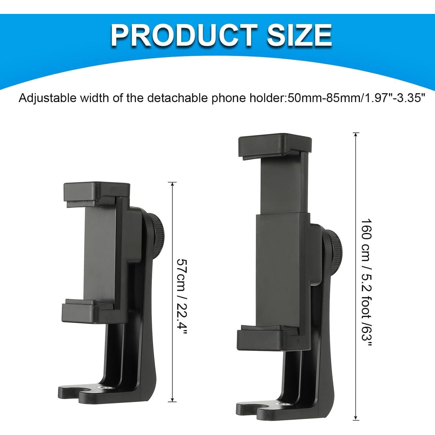 Soporte para Teléfono PATIKIL con Tornillo de 1/4" Ajustable