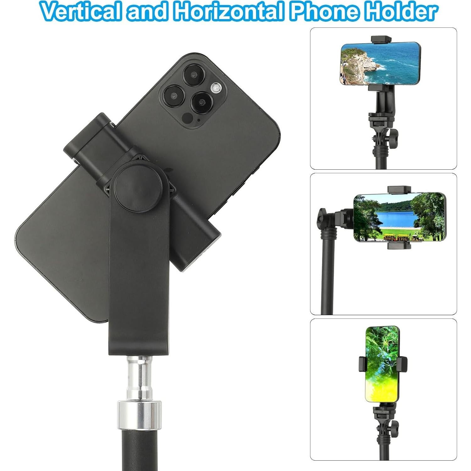 Soporte para Teléfono PATIKIL con Tornillo de 1/4" Ajustable