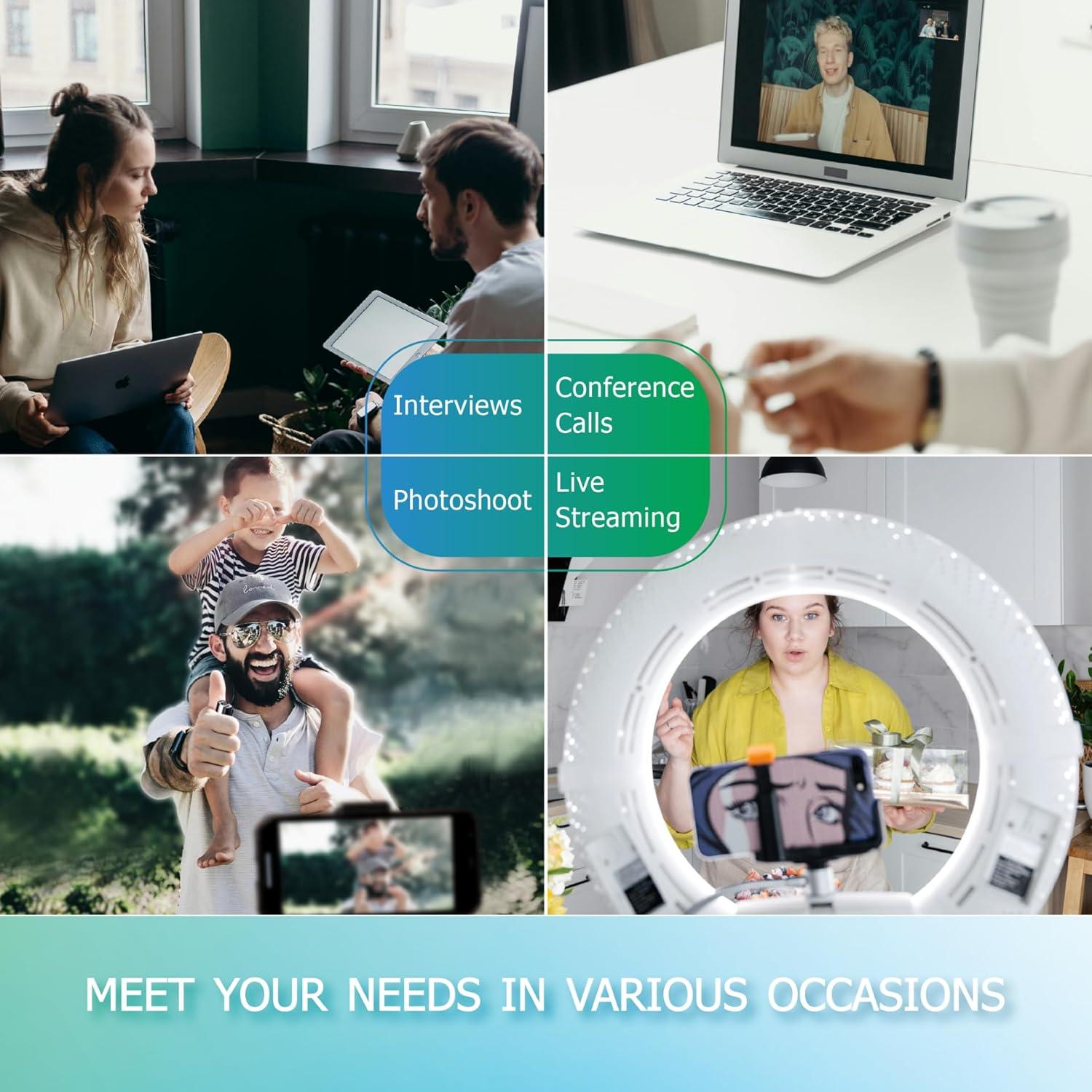 Micrófono Inalámbrico RICHCHIP RC100 Bluetooth Plata con Reducción de Ruido