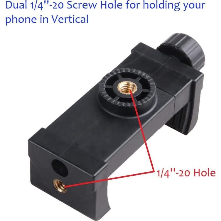 Soporte de Webcam Ajustable Acetaken para Escritorio 24-45.5cm