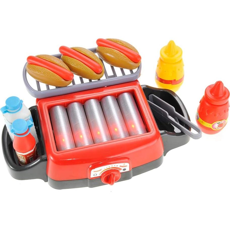 Juego de Grill de Perros Calientes PowerTRC con Luz y Sonido