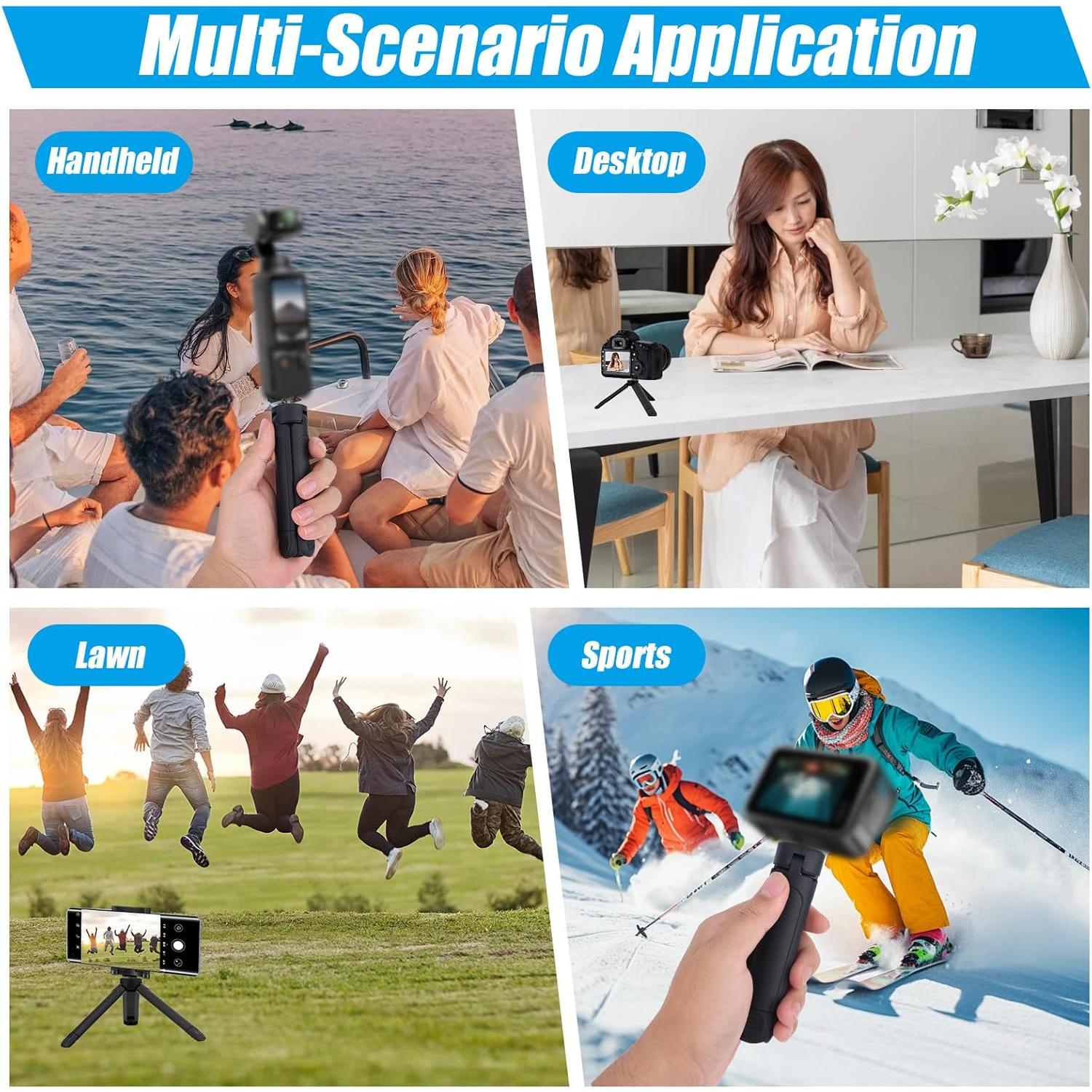 Mini trípode de viaje Gosknor para DJI Osmo Pocket 3 y 2