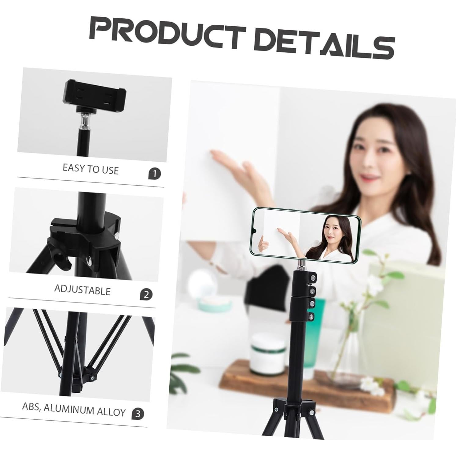 Soporte de Trípode Ajustable HOLIDYOYO para Proyector y Cámara