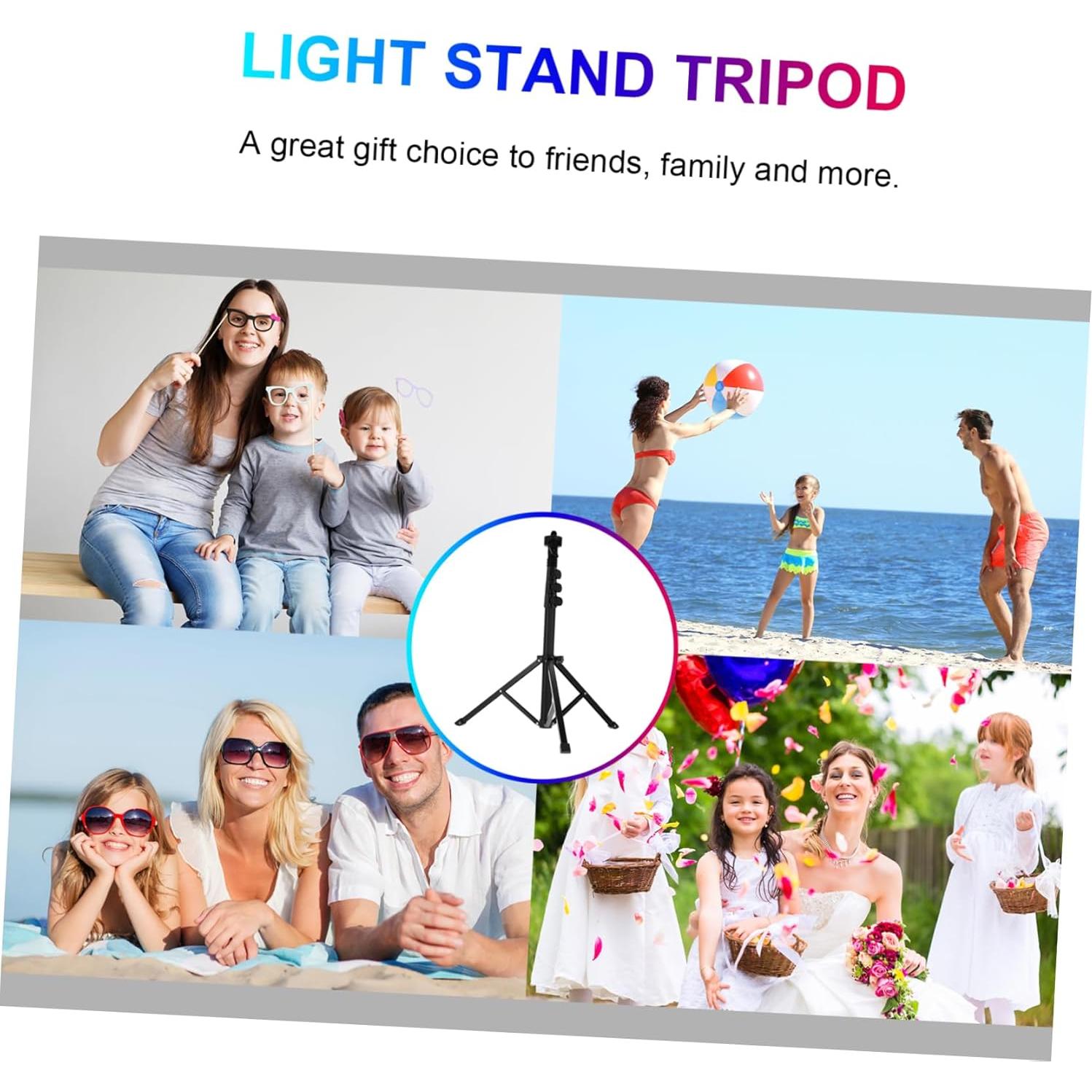 Soporte de Luz Profesional DOITOOL 1.28m Ajustable Aluminio