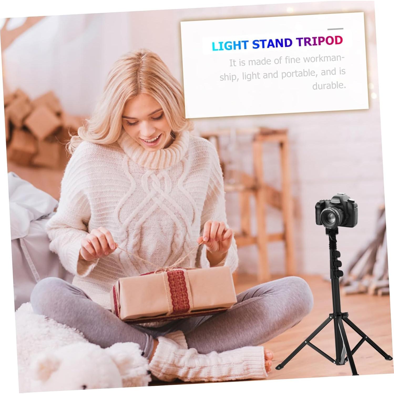 Soporte de Luz Profesional DOITOOL 1.28m Ajustable Aluminio