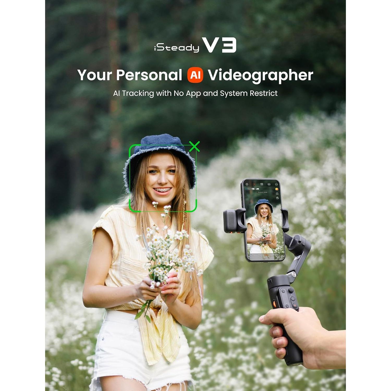 Estabilizador de Cardán Hohem iSteady V3 para Smartphone - Negro