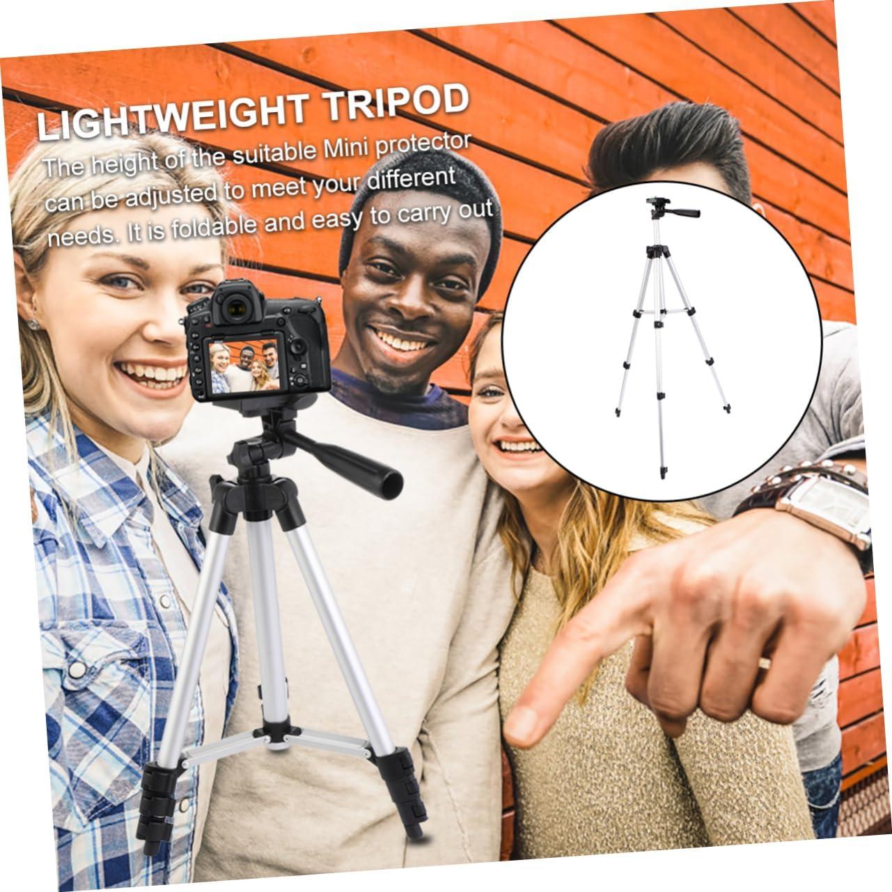 Trípode Portátil Ligero Tofficu para Smartphone y Cámara 35 cm