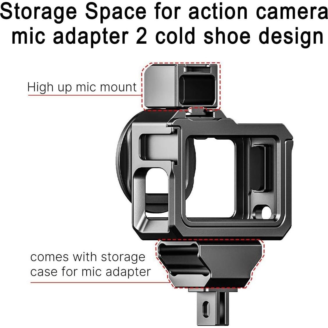 Caja para Cámara de Acción Ulanzi G9-5 con Montajes Fríos