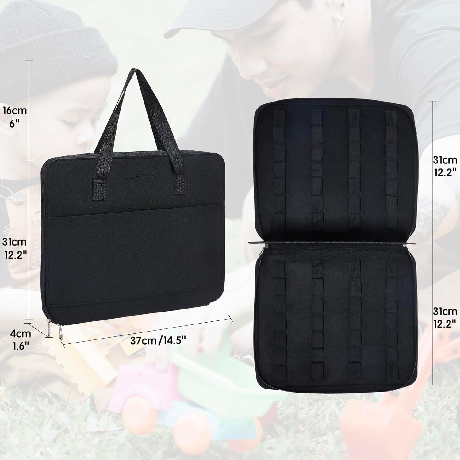 Organizador de Coches de Juguete HUHYNN para 56 Hot Wheels