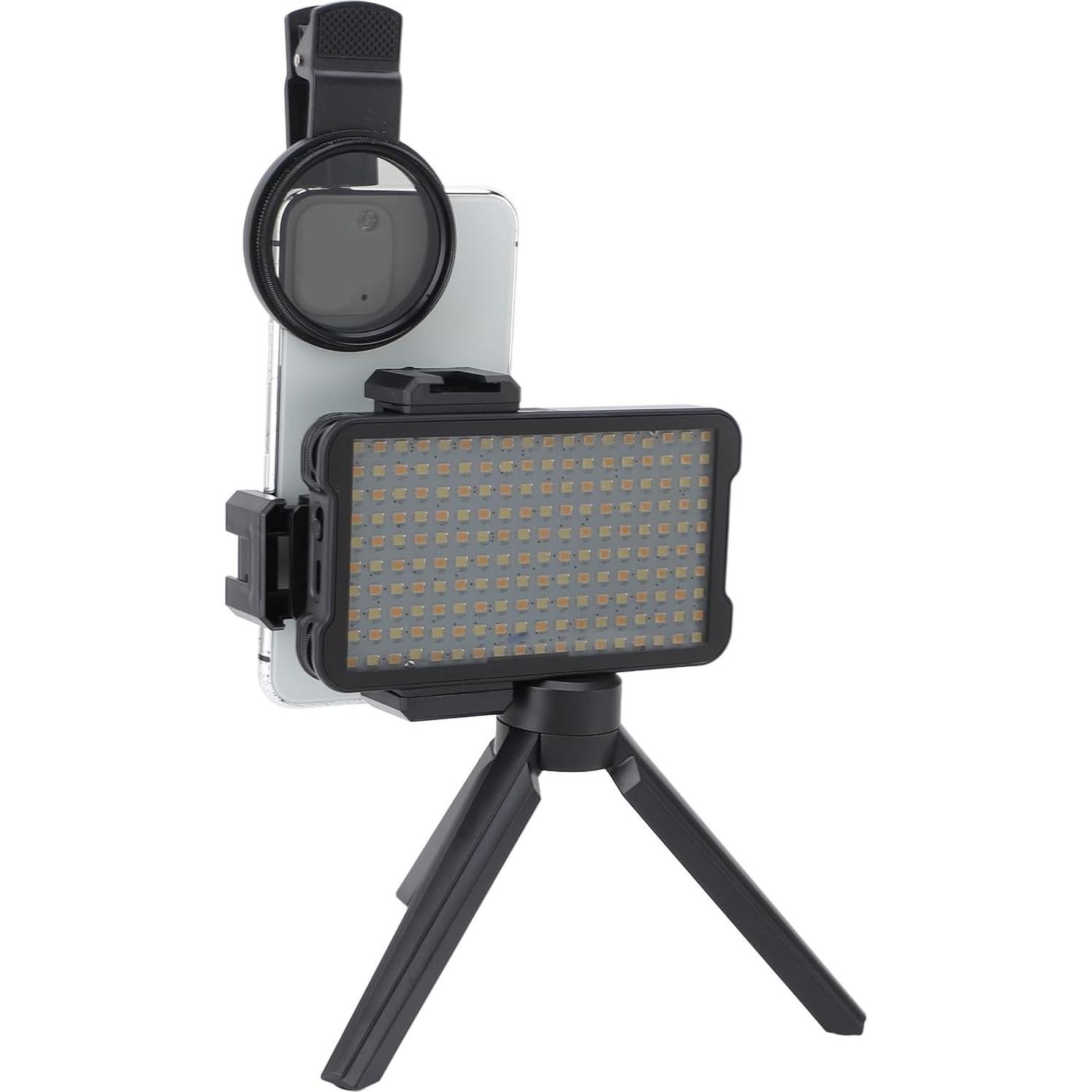 Filtro de Lente CPL 52mm ZJchao con Luz de Relleno Recargable