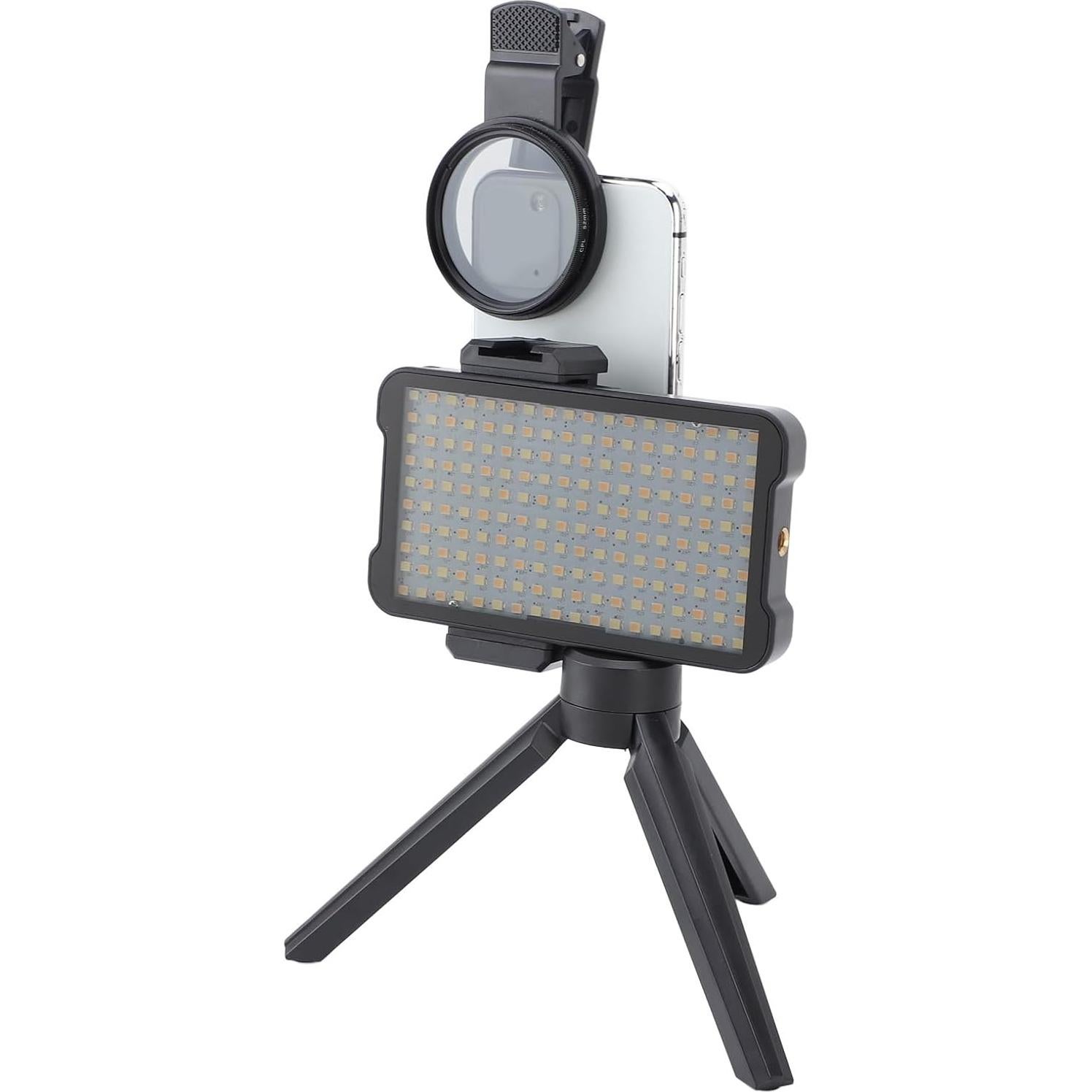 Filtro de Lente CPL 52mm ZJchao con Luz de Relleno Recargable