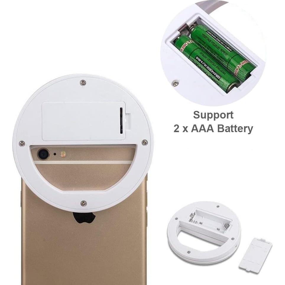 Anillo de Luz Selfie SUMELL 36 LED 3 Modos Iluminación Portátil