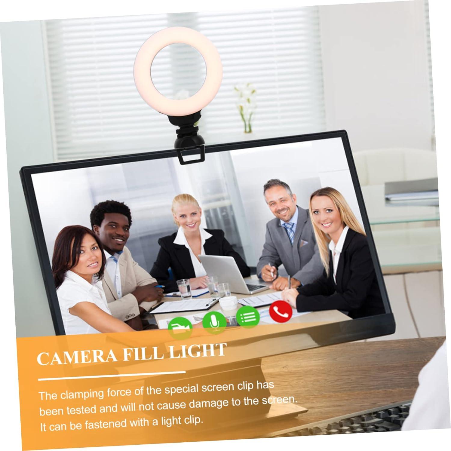 Luz de Anillo LED Artibetter con Clip y Trípode 12.5x10.2cm