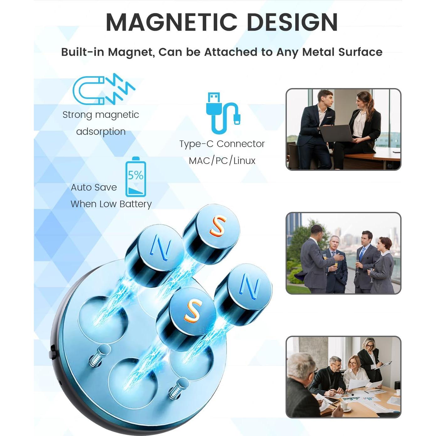 Grabadora de Voz Cohana YXVR-001 64GB con AI y 4000h