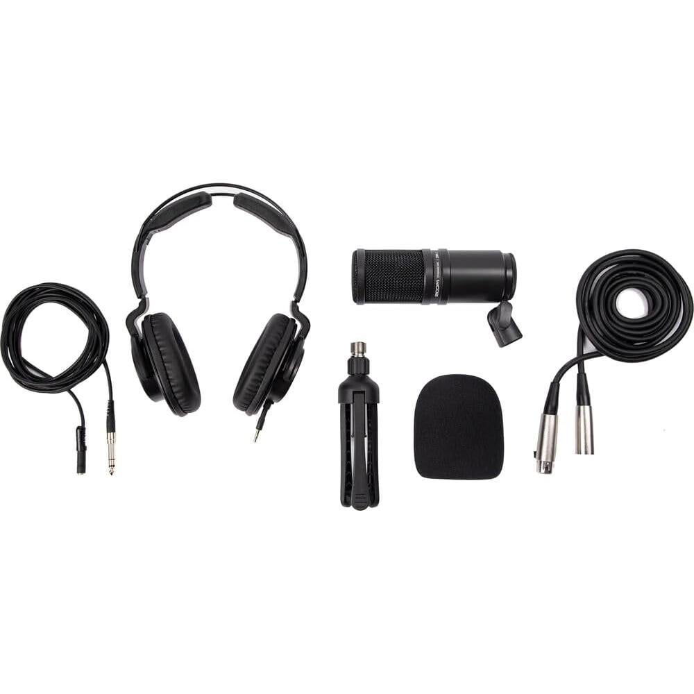 Paquete de Micrófono para Podcast Zoom ZDM-1 con Auriculares ZHP-1