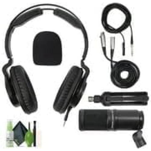 Paquete de Micrófono para Podcast Zoom ZDM-1 con Auriculares ZHP-1