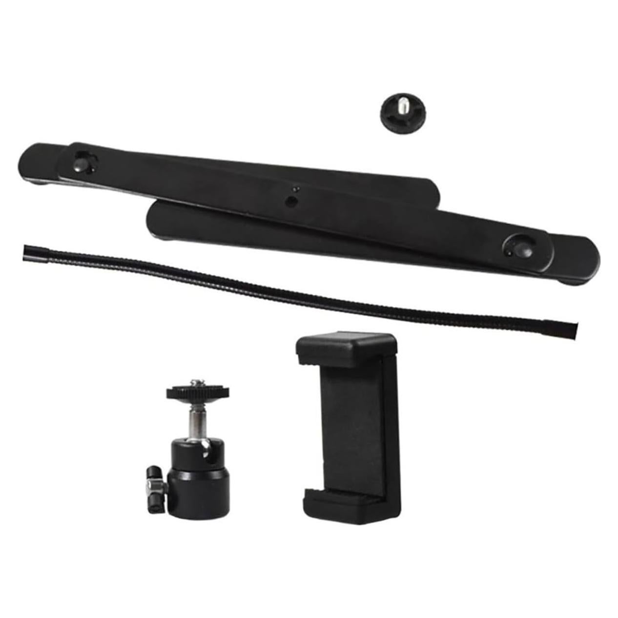 Soporte de trípode ajustable HOMSFOU para teléfono y tablet