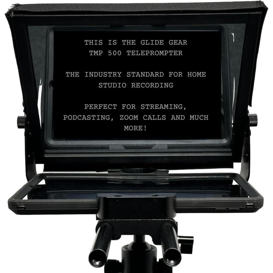 Teleprompter Glide Gear TMP 500 - 12" (30.48 cm) para DSLR y Tabletas