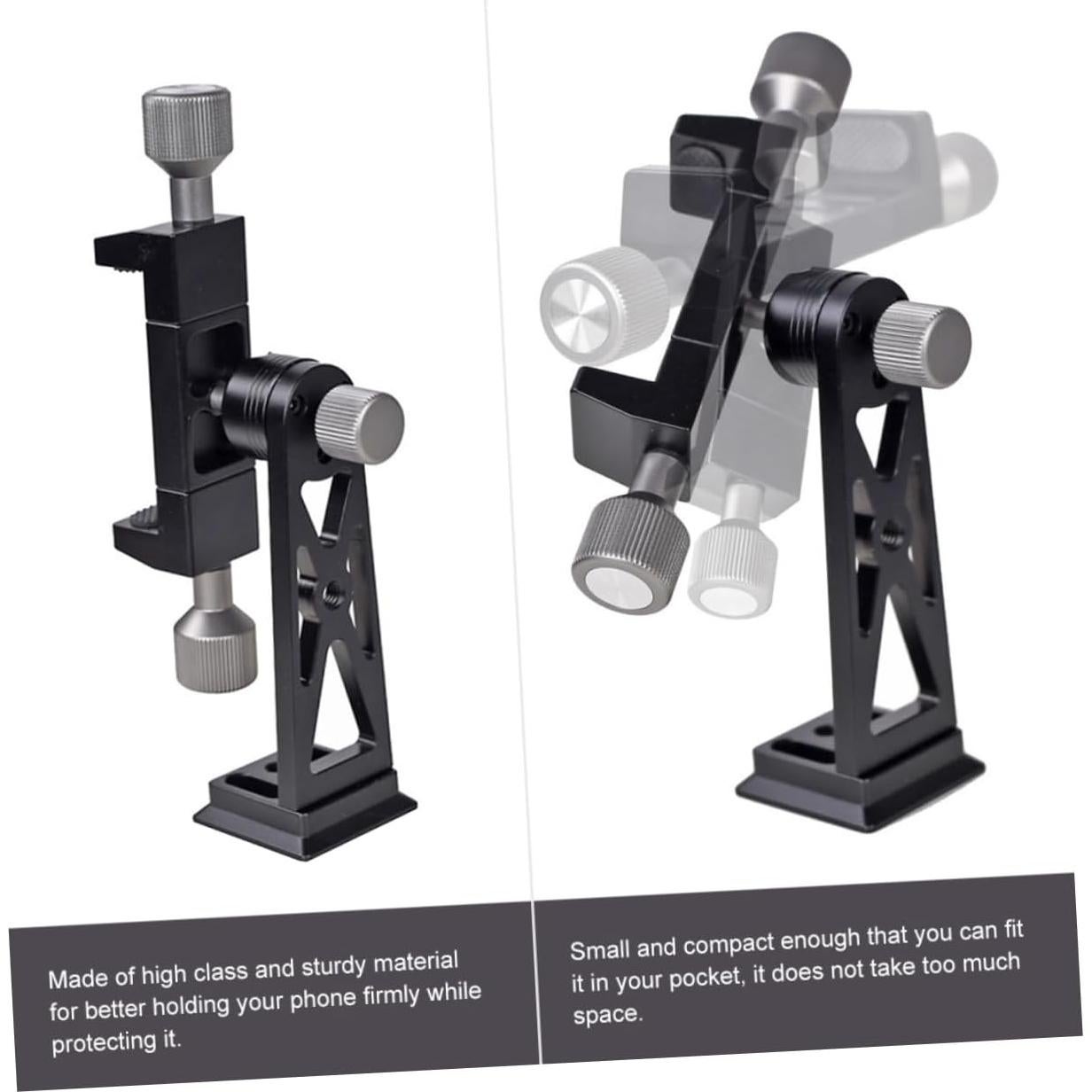 Soporte de Teléfono para Trípode DIYEAH Ajustable 4.5-7.3"