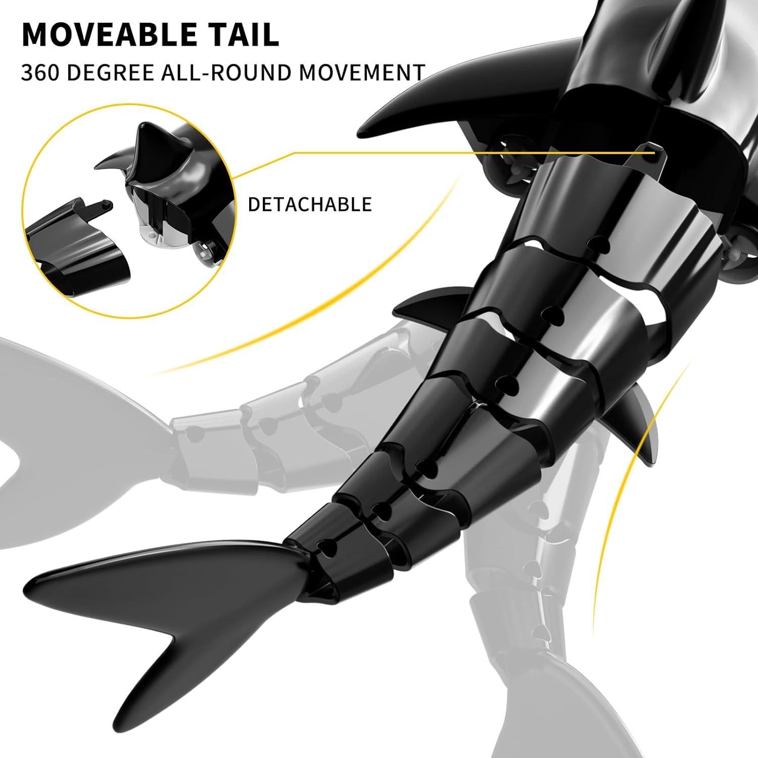 Tiburón RC Control Remoto Bennol 1:18 para Piscina
