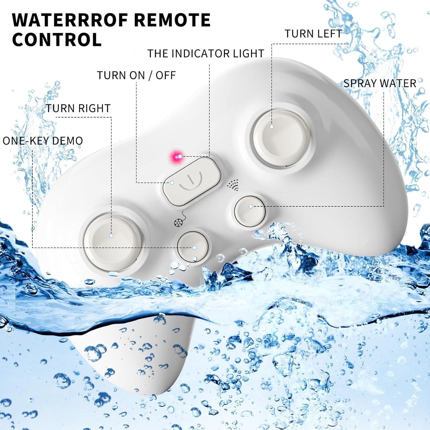 Tiburón RC Control Remoto Bennol 1:18 para Piscina