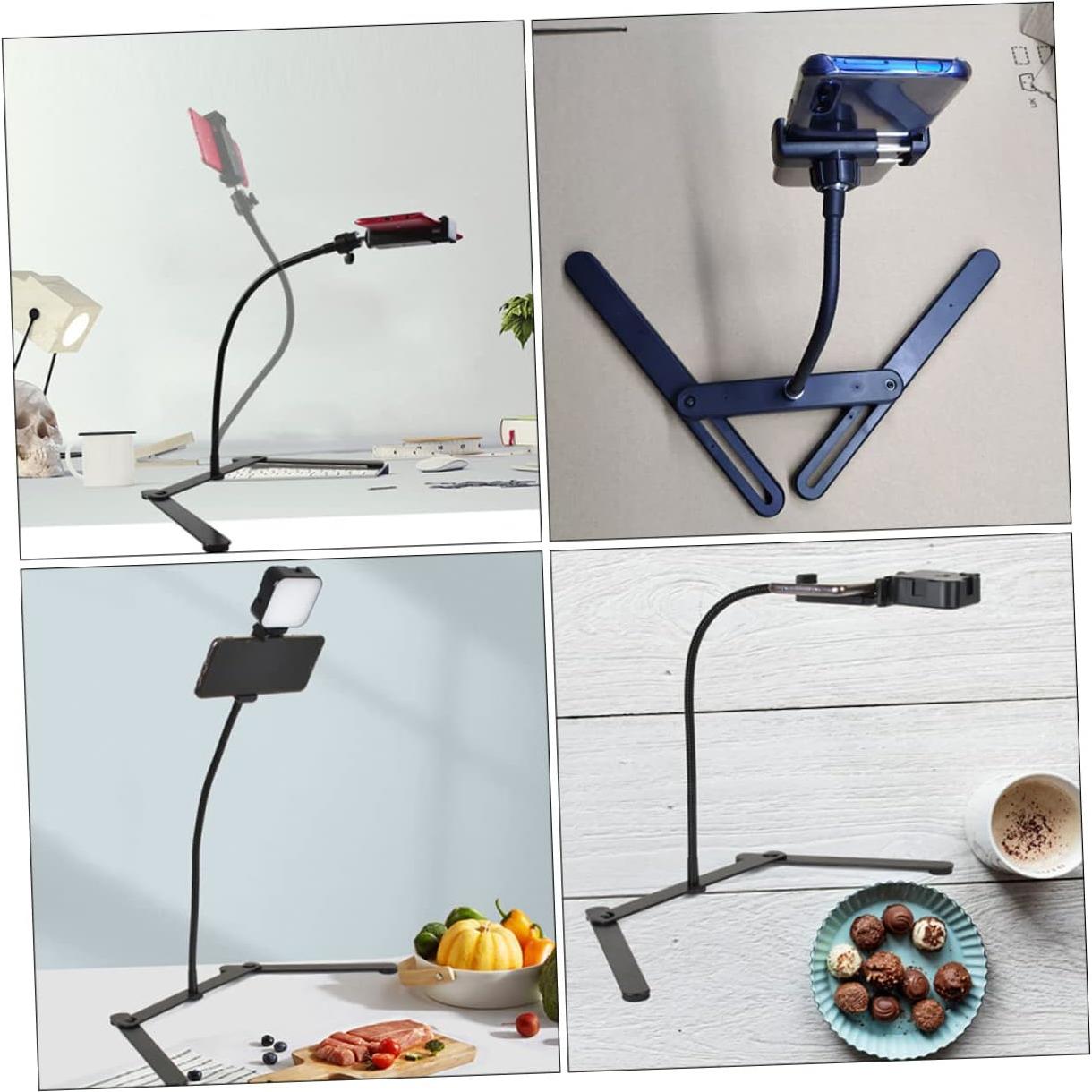 Soporte de trípode profesional Angoily para teléfono vertical