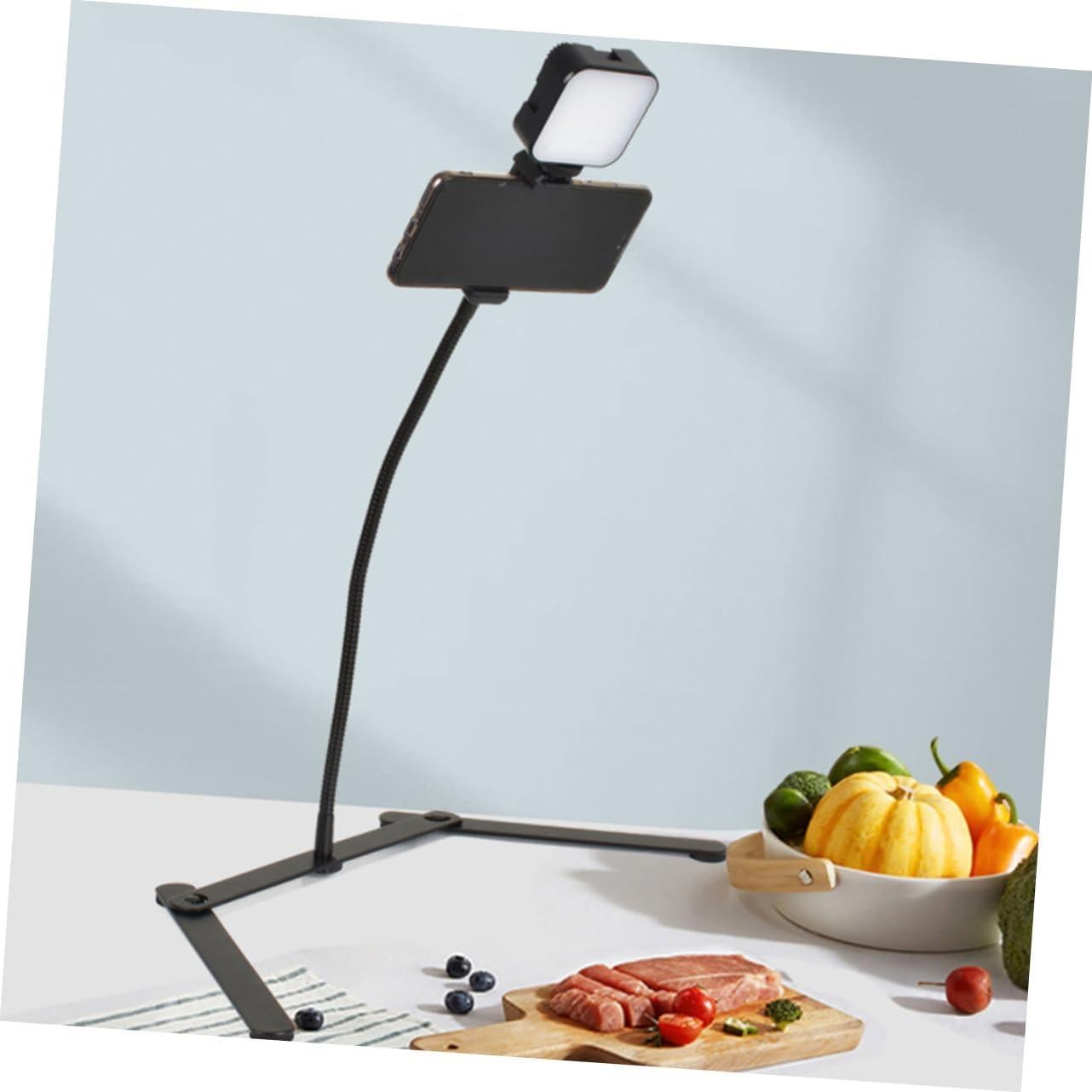 Soporte de trípode profesional Angoily para teléfono vertical