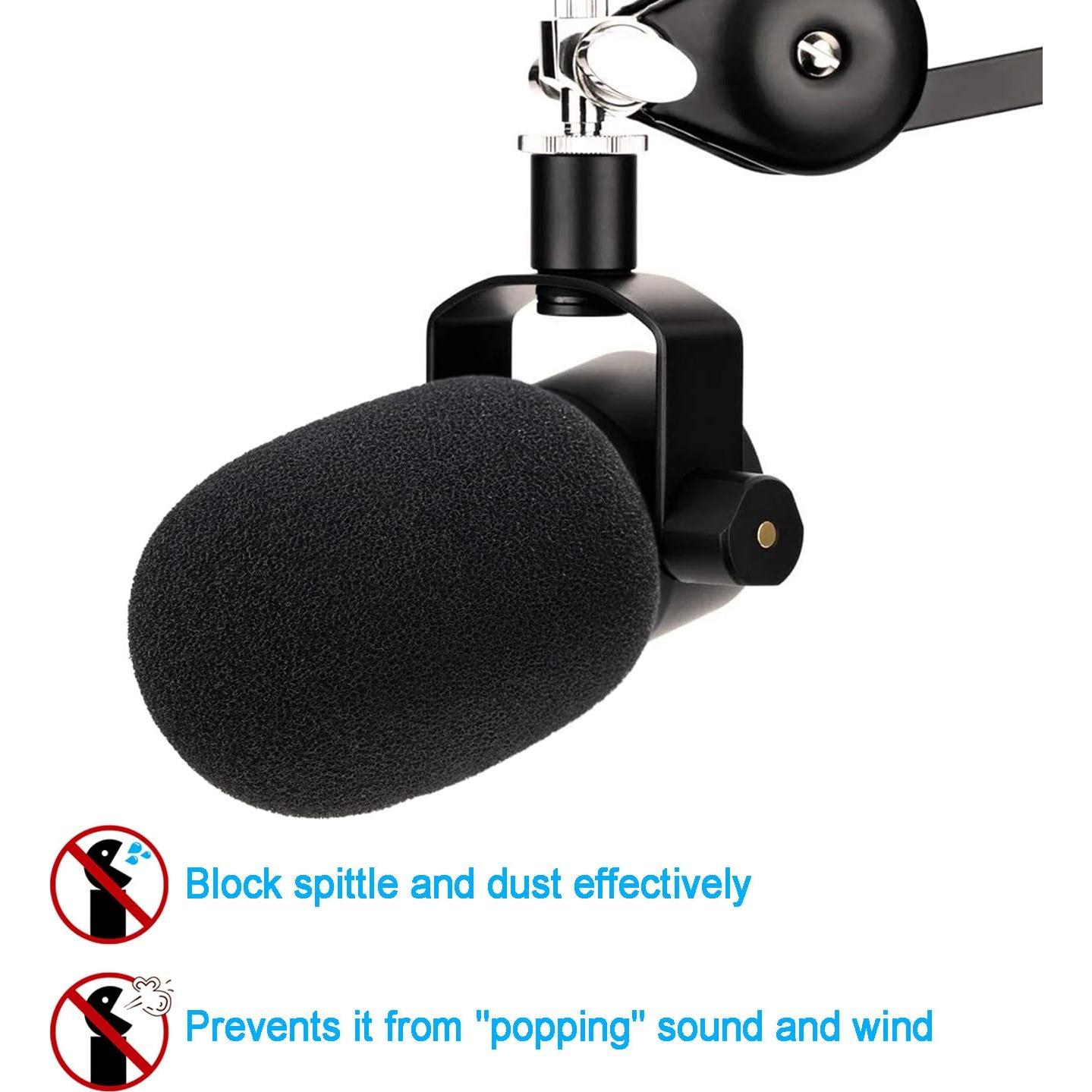 Filtro Pop de Espuma SUNMON para Micrófono Rode PodMic