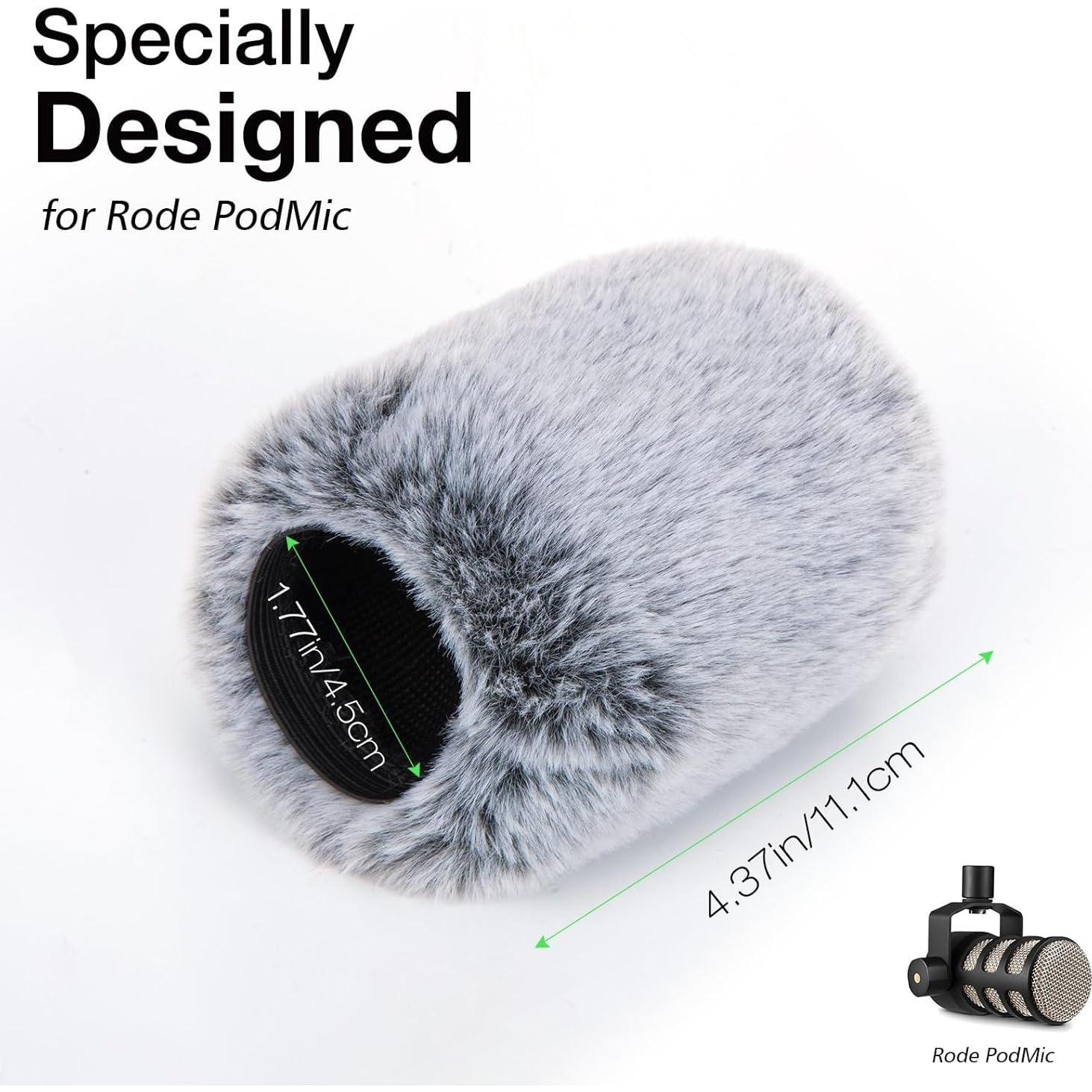 Filtro Pop SUNMON para Micrófono Rode PodMic - Piel Sintética