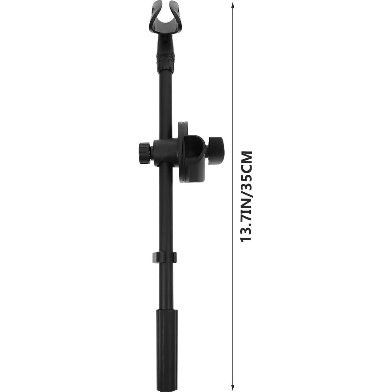 Brazo de Micrófono Ajustable Metal Negro 36.1 cm Duradero