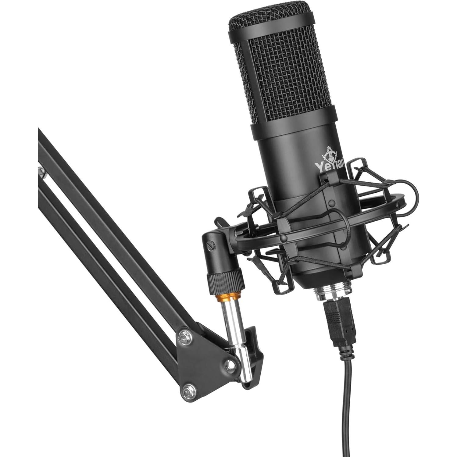 Micrófono USB Yeyian YSA-UCMQ-01 Cardioide 24Bit/192KHz