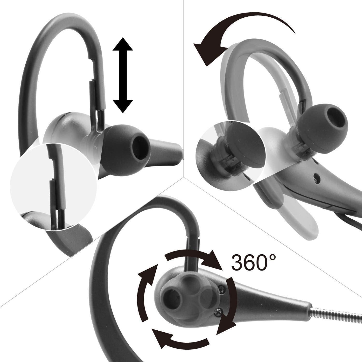 Auricular Mono con Micrófono Flexible ALTEAM AH-59U 3.5mm