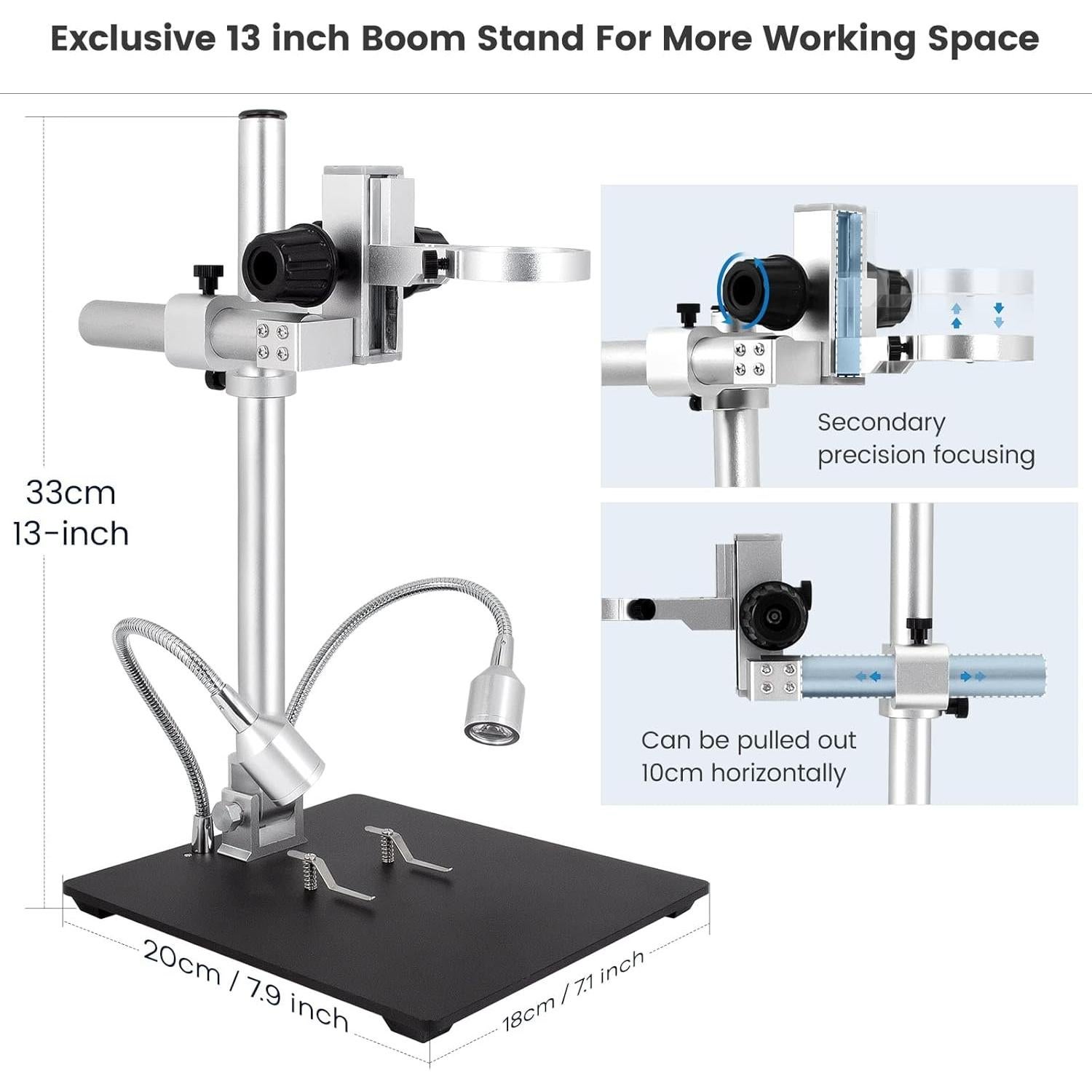 Microscopio Digital LINKMICRO LM-246-MS 3 Lentes 2000X