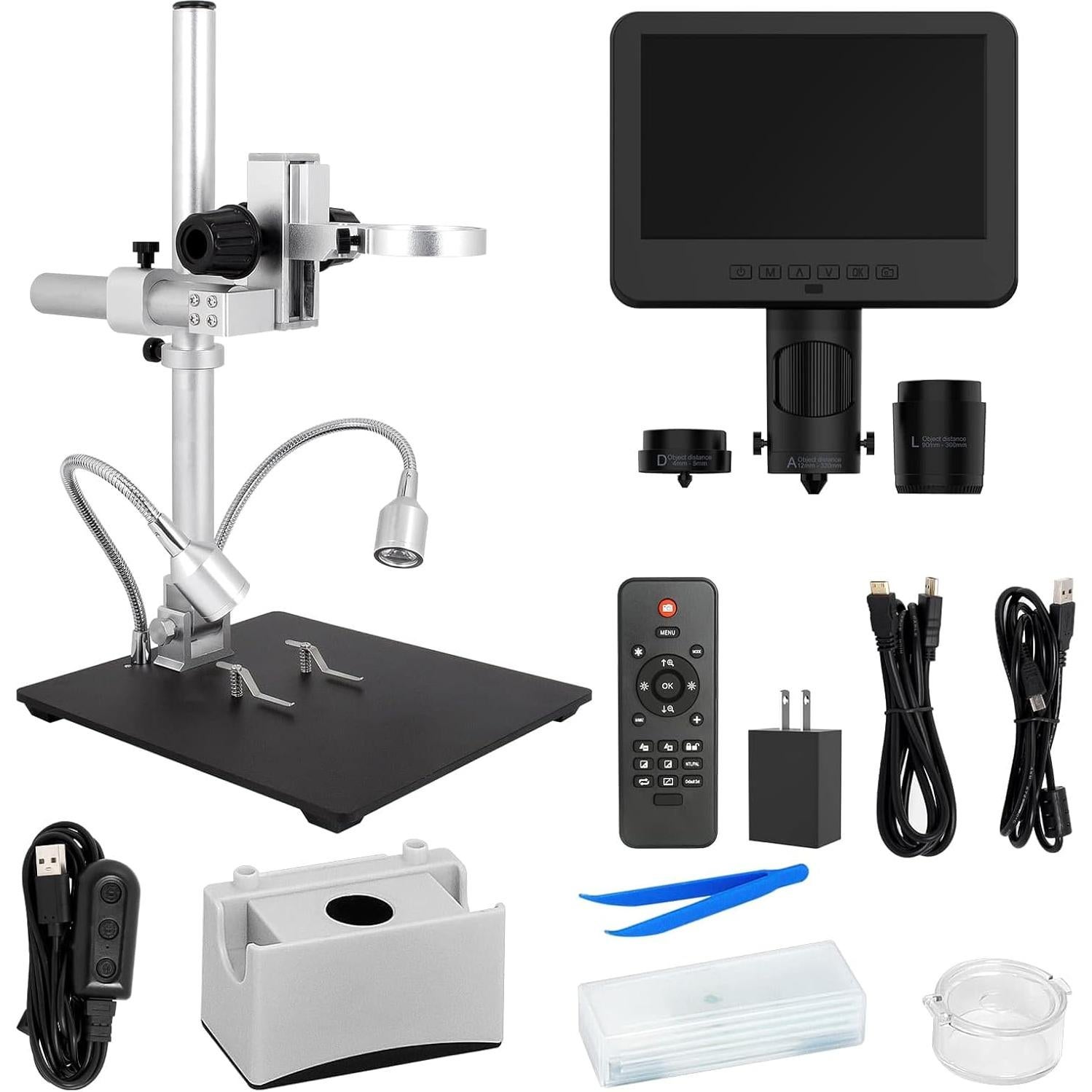 Microscopio Digital LINKMICRO LM-246-MS 3 Lentes 2000X