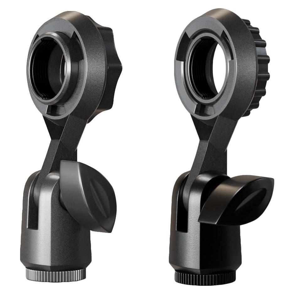 Soporte de Micrófono de Condensador 2 Piezas 22 mm Ajustable