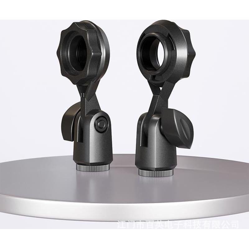 Soporte de Micrófono de Condensador 2 Piezas 22 mm Ajustable