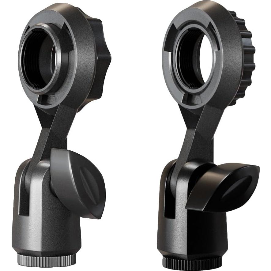 Soporte de Micrófono de Condensador 2 Piezas 22 mm Ajustable