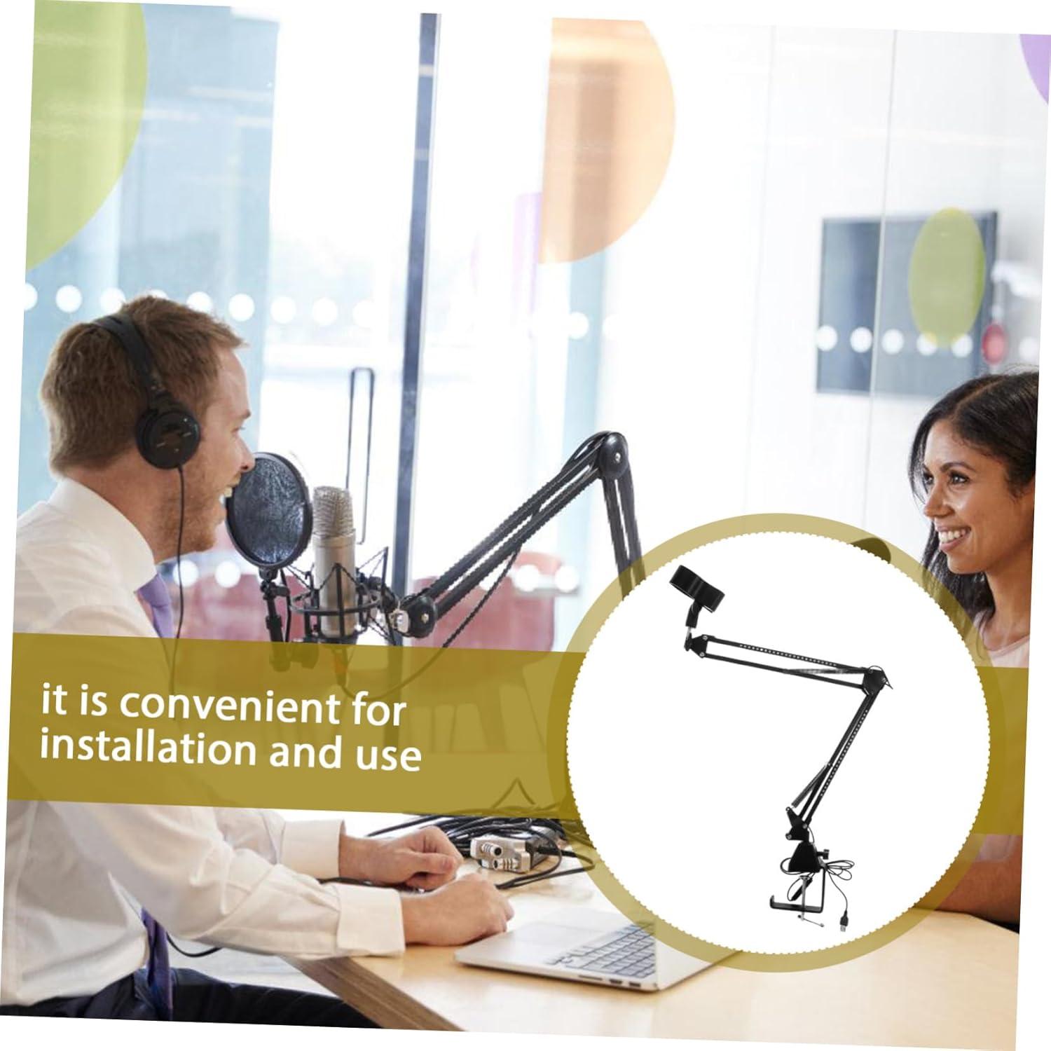 Soporte de Micrófono RGB Led SUPVOX con Brazo Telescópico