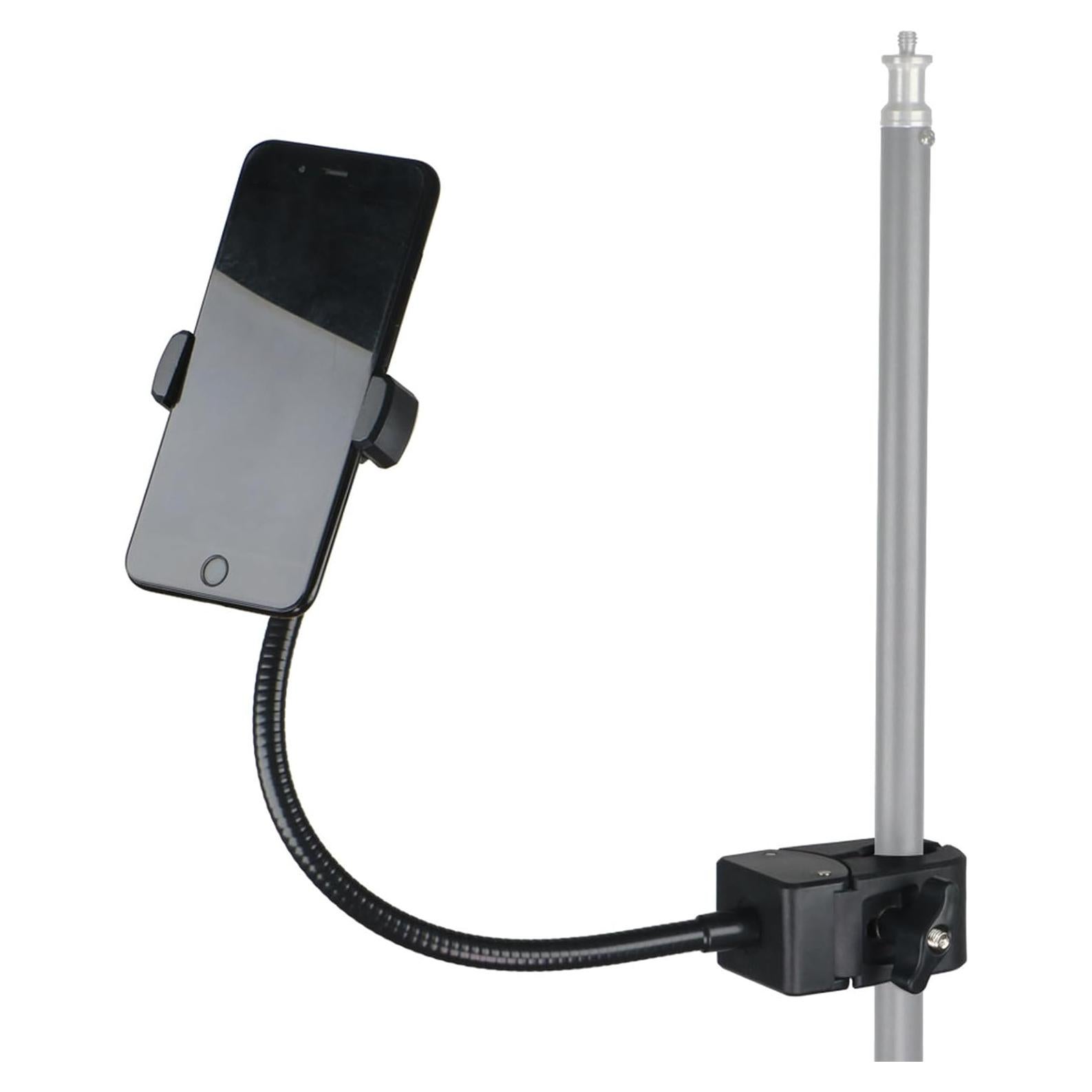 Soporte para Teléfono Ajustable 360° BOOMARM02 - Clip para Micrófono