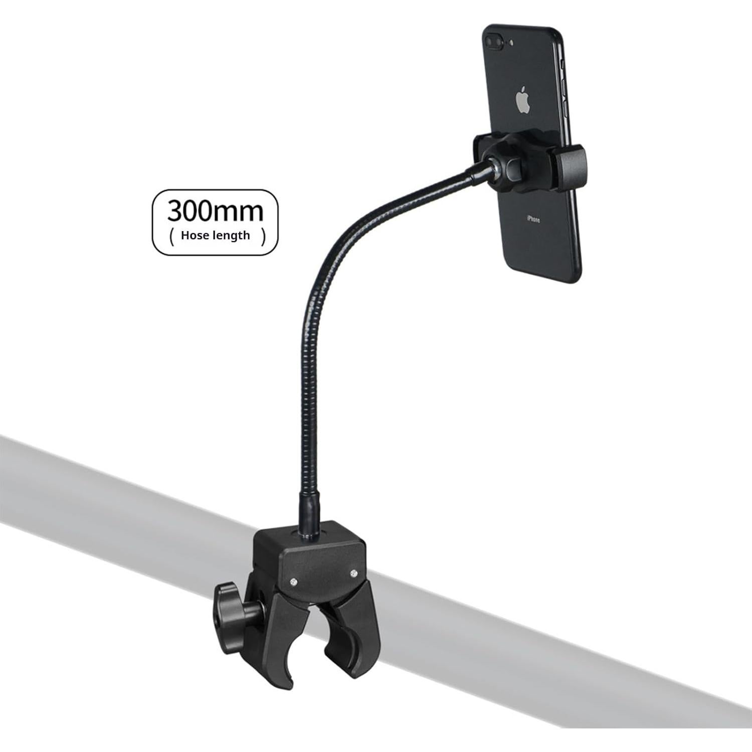 Soporte para Teléfono Ajustable 360° BOOMARM02 - Clip para Micrófono