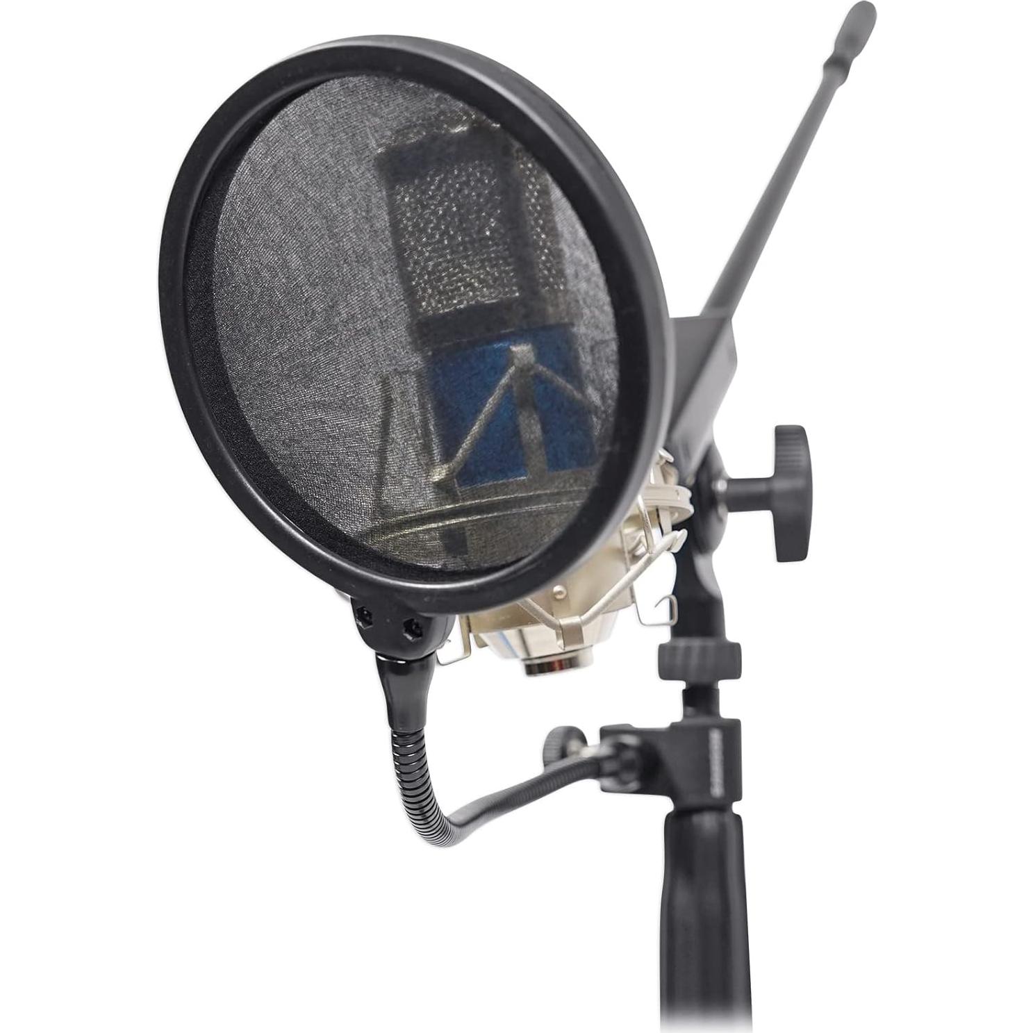 Filtro Pop Samson PS04 12.06 cm con Brazo Flexible 20.32 cm