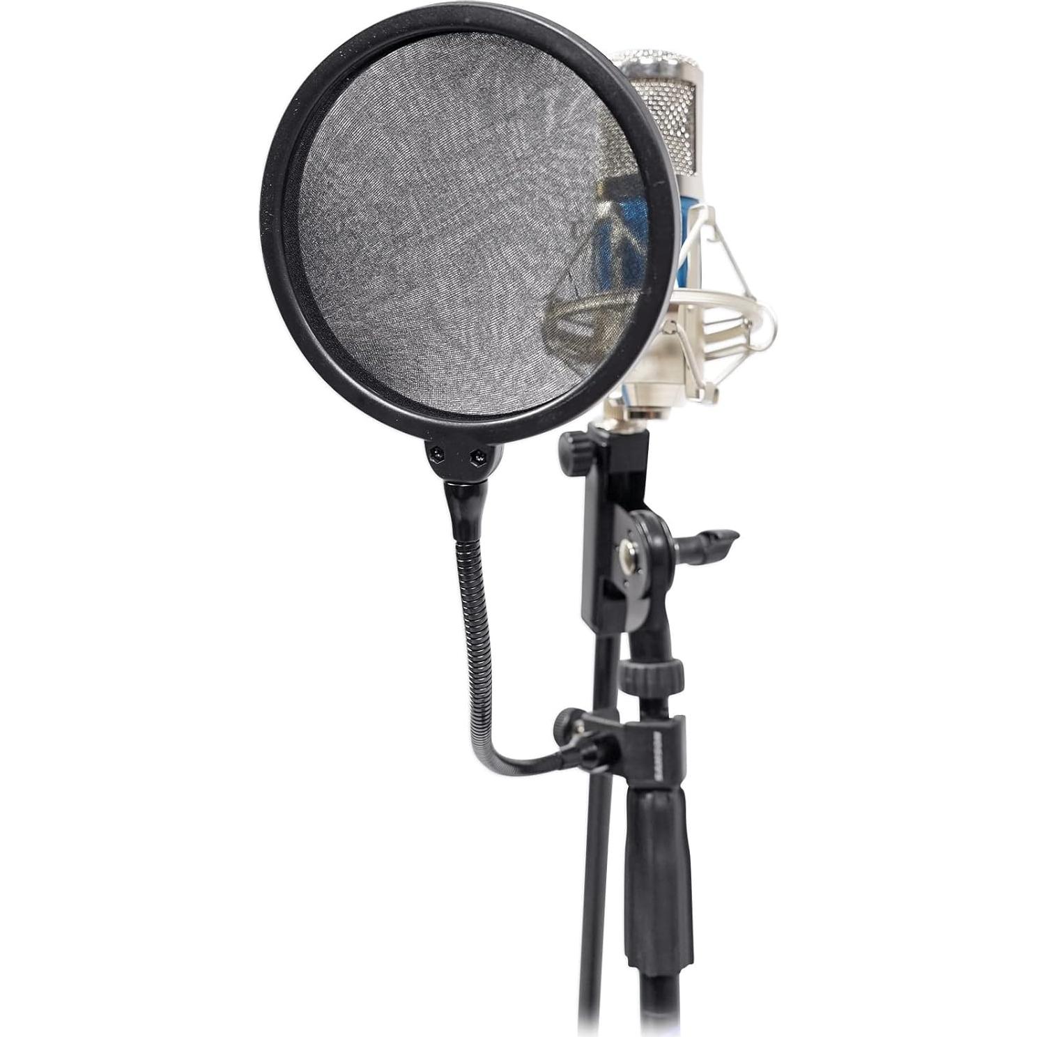 Filtro Pop Samson PS04 12.06 cm con Brazo Flexible 20.32 cm