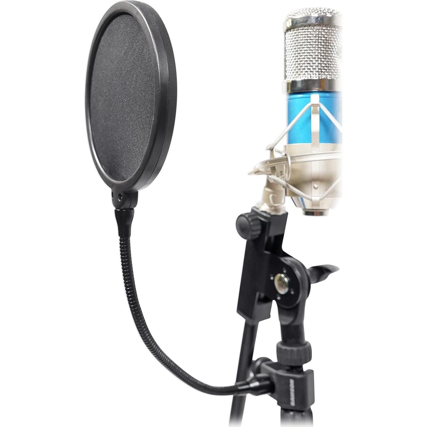 Filtro Pop Samson PS04 12.06 cm con Brazo Flexible 20.32 cm