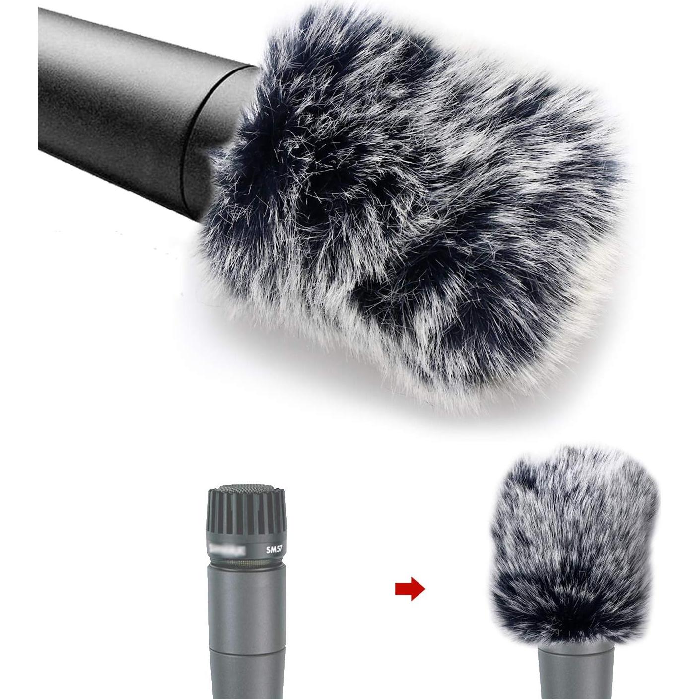 Filtro de Viento Peludo YOUSHARES para Micrófono SM57