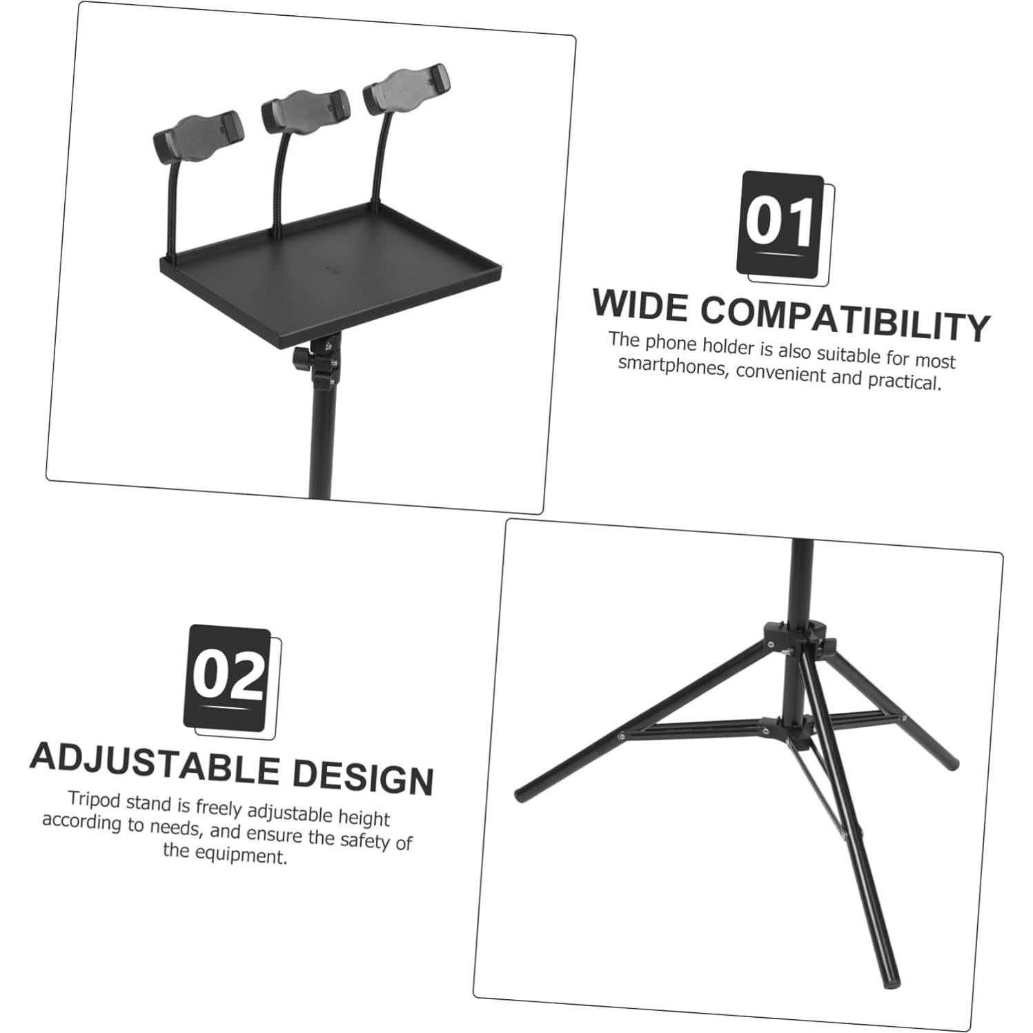 Soporte de Proyector Tripode Sosoport Ajustable para Smartphone
